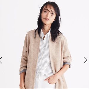 Madewell Stanza Herringbone Coat